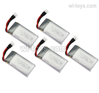 Wltoys XK A260 Parts RC Battery Packs,Total 5pcs. The Cheapest price. 5pcs Lopo Battery packs.A290.0011